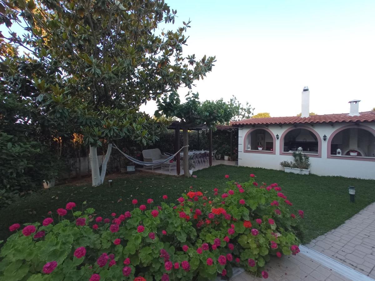 Flat With Garden Near Sea, Port And Airport Daire Artemida  Dış mekan fotoğraf